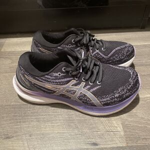 ASICS Gel-Kayano‎ 29 Platinum Black Purple Women's Running Shoes Size 8 1012B272